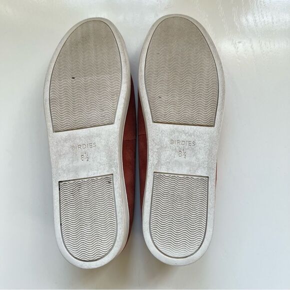 Birdies Shoes Suede Leather Slip On Swift Sneaker Rust Comfort Size 8.5 - Picture 9 of 9